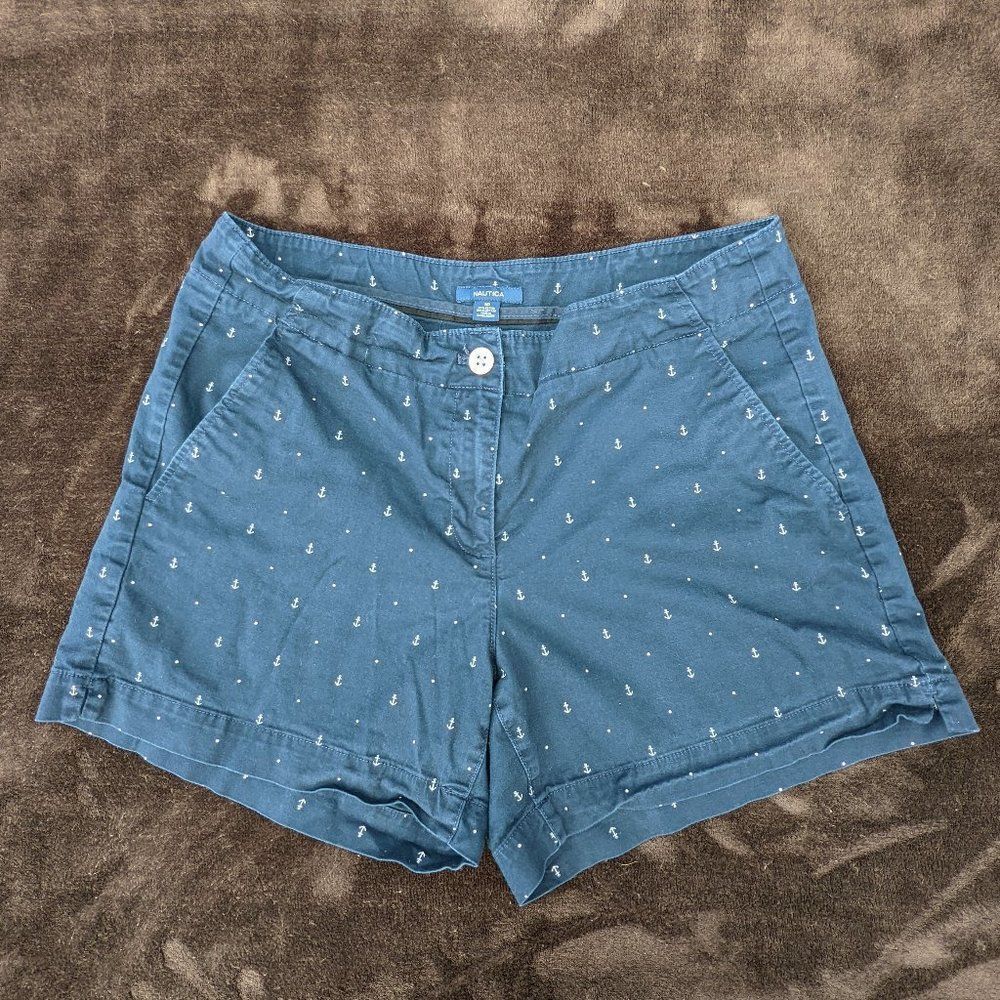Nautica Size 10 Navy Shorts - Picture 4 of 4